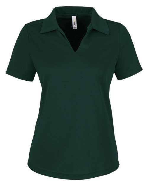 CORE365 Women's Market Snag Protect Mesh Polo