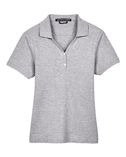 Devon & Jones Women's Pima Piqué Polo