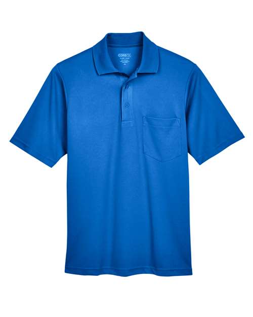 CORE365 Men's Origin Performance Piqué Polo with Pocket