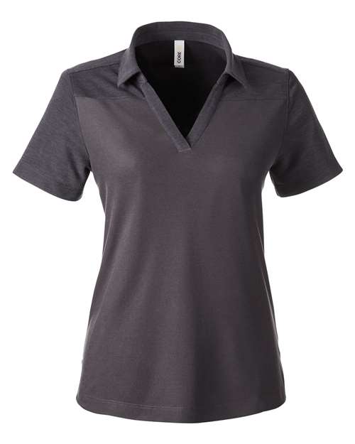 CORE365 Women's Fusion ChromaSoft™ Colorblock Polo
