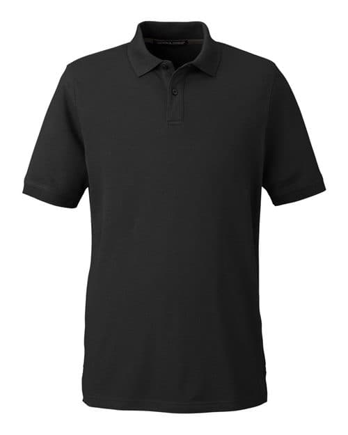 Devon & Jones Men's New Classics® Performance Polo in Black