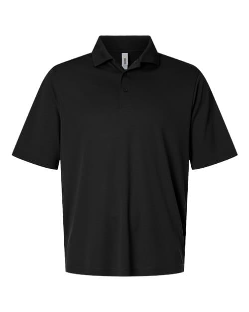 CORE365 Men's Tall Nova Performance Pique Polo in Black