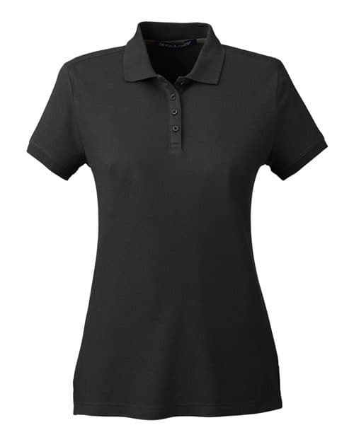 Devon & Jones Women's New Classics® Performance Polo in Black