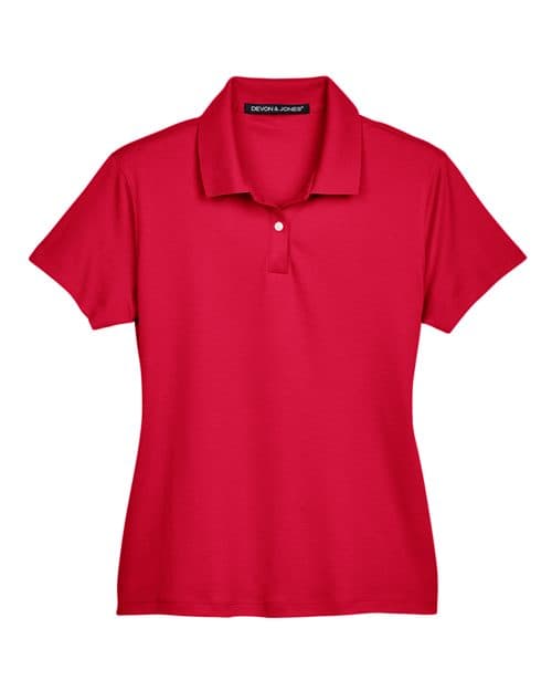 Devon & Jones Women's Pima-Tech™ Jet Piqué Polo