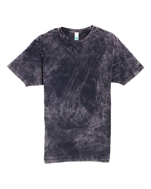 Lane Seven Unisex Vintage Tee in Cloud Black