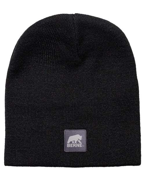 Berne Apparel Heritage Knit Beanie in Black