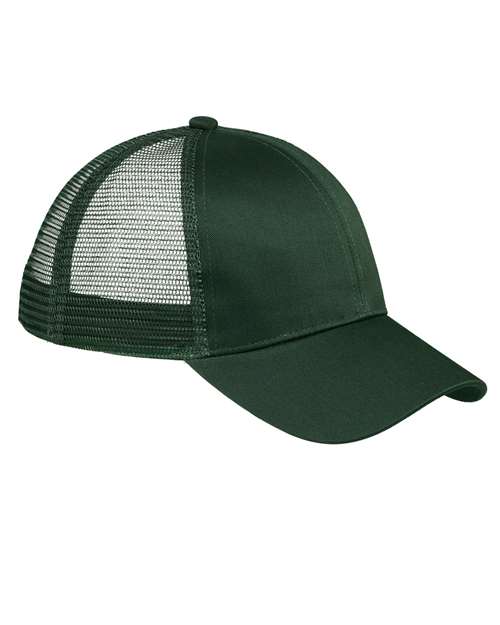 Big Accessories Twill Front Trucker Cap