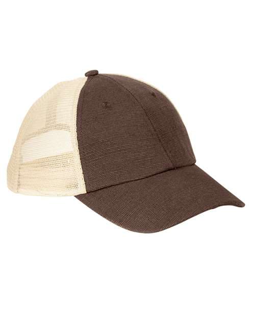 econscious Washed Hemp Soft Mesh Trucker Cap
