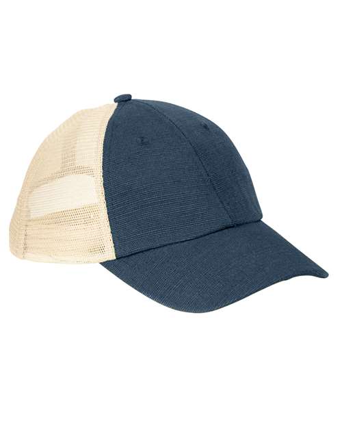 econscious Washed Hemp Soft Mesh Trucker Cap