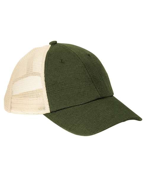 econscious Washed Hemp Soft Mesh Trucker Cap
