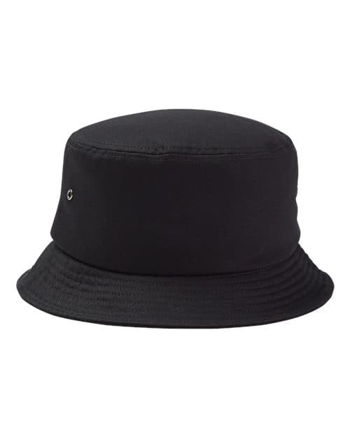 Big Accessories Chino Twill Crusher Bucket Hat in Black