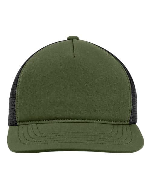 Big Accessories Bend Foam Trucker Cap