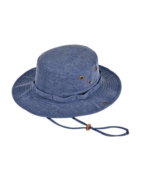 Authentic Pigment Pigment-Dyed Booney in Deep Navy/ Khaki