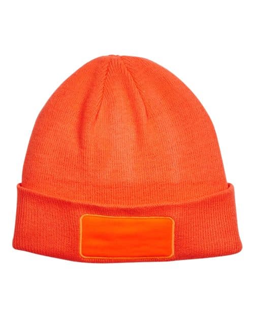 Big Accessories Patch Beanie