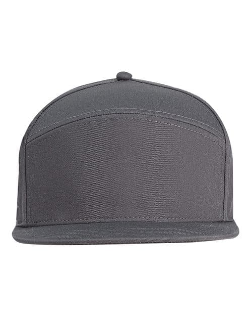 Big Accessories Hybrid Flat Bill Cap