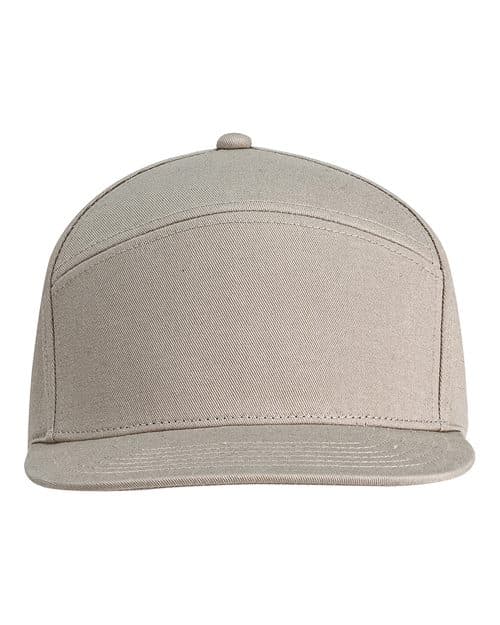 Big Accessories Hybrid Flat Bill Cap