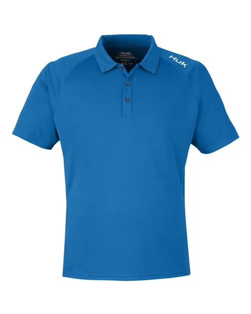 HUK Men's LoPro Solid Performance Polo