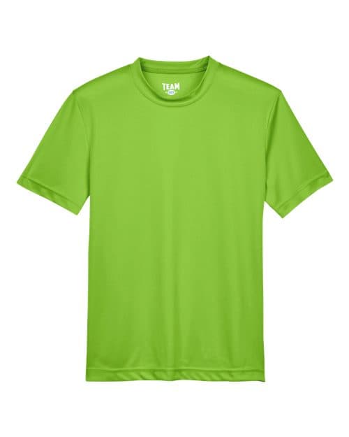 Team 365 Youth Zone Performance T-Shirt in Acid Green