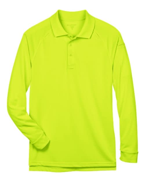 Harriton Men's Advantage Long Sleeve Tactical Polo