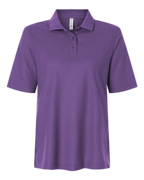 Harriton Women's Maverick CVC Pique Polo