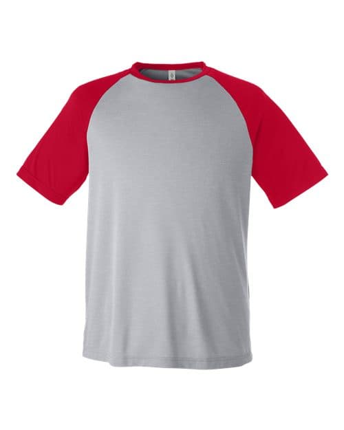 Team 365 Unisex Zone Colorblock Raglan T-Shirt