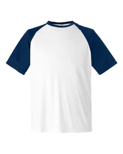 Team 365 Unisex Zone Colorblock Raglan T-Shirt