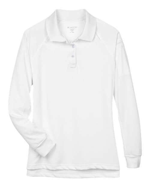 Harriton Women's Advantage Long Sleeve Tactical Polo