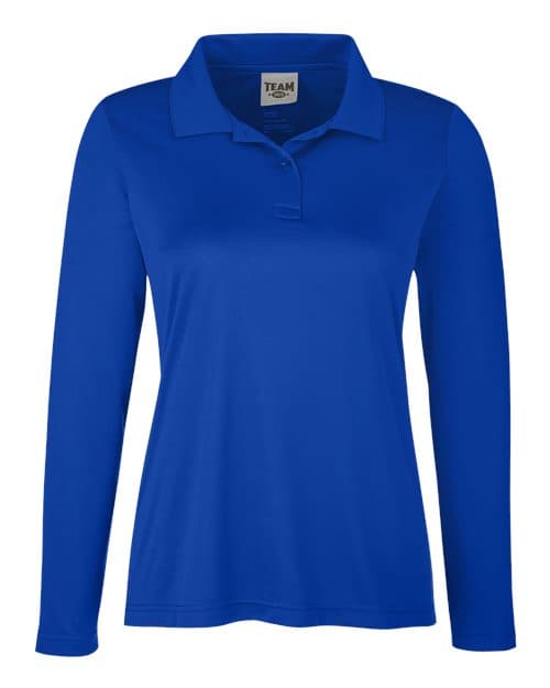 Team 365 Women's Zone Performance Long Sleeve Polo
