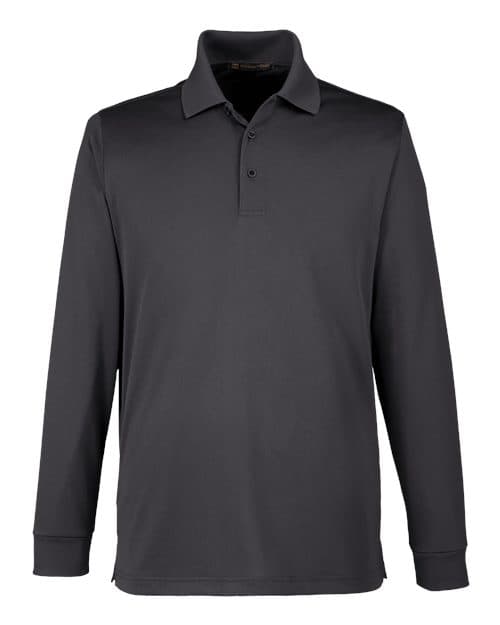 Harriton Men's Advantage Snag Protection Plus IL Long Sleeve Polo
