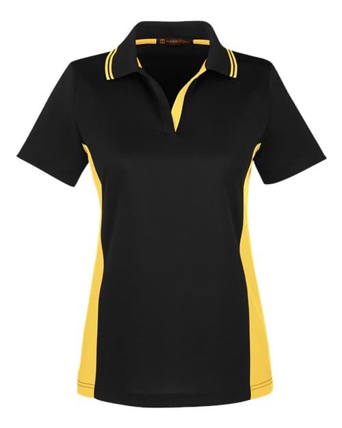 Harriton Women's Flash Snag Protection Plus IL Colorblock Polo