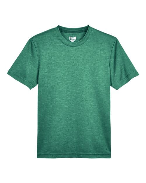 Team 365 Youth Sonic Heather Performance T-Shirt