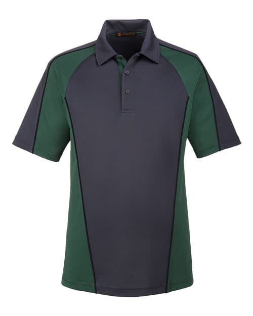 Harriton Men's Advantage Snag Protection Plus IL Colorblock Polo