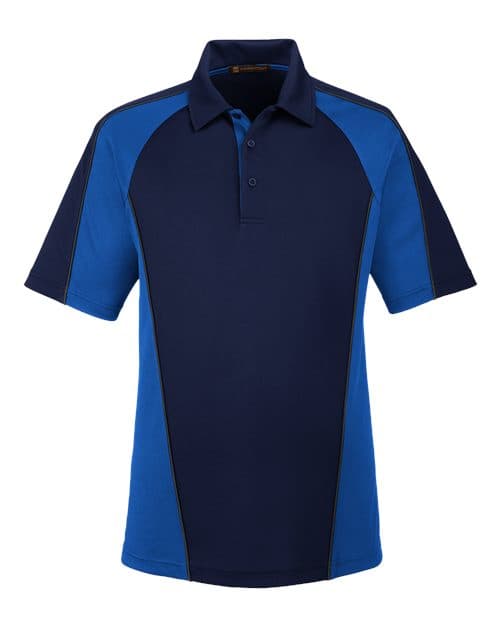 Harriton Men's Advantage Snag Protection Plus IL Colorblock Polo