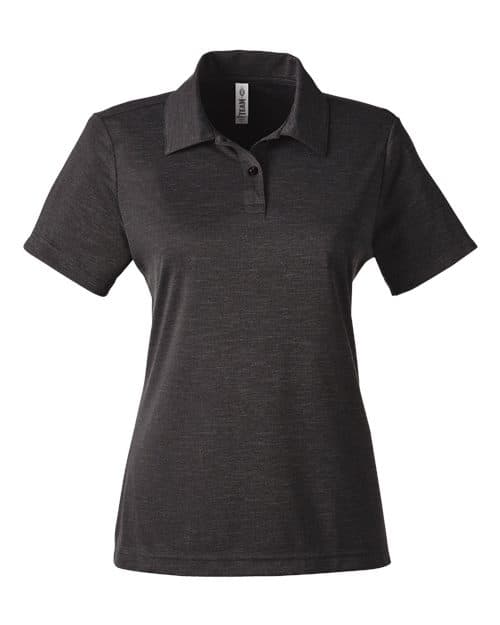 Team 365 Women's Zone Sonic Heather Performance Polo