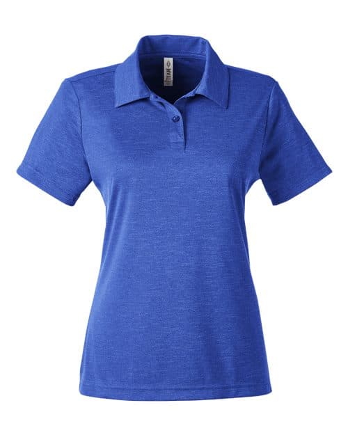 Team 365 Women's Zone Sonic Heather Performance Polo