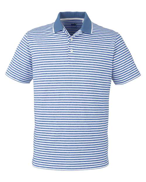 Puma Golf Men's Mattr Feeder Polo in Lake Blue