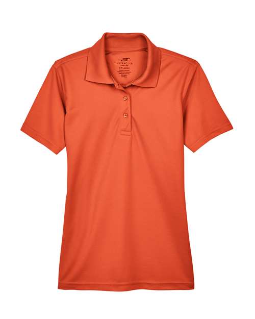 UltraClub Women's Cool & Dry Mesh Piqué Polo