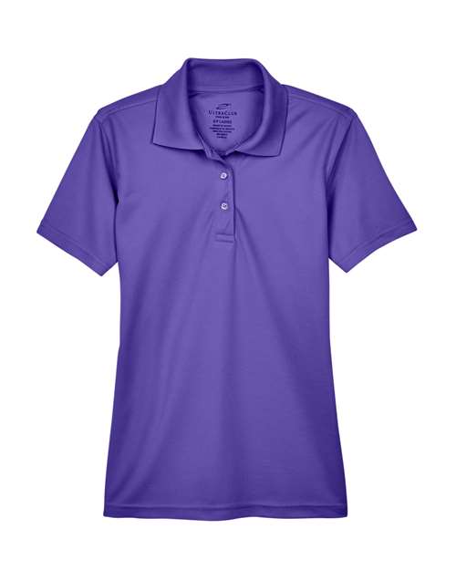 UltraClub Women's Cool & Dry Mesh Piqué Polo