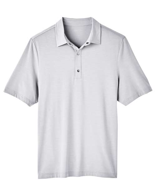 North End Men's JAQ Snap-Up Stretch Performance Polo