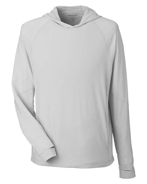 North End Unisex JAQ Stretch Performance Hooded Long Sleeve T-Shirt