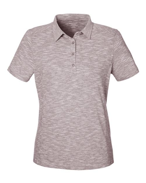 North End Women's Eclipse Jacquard Polo