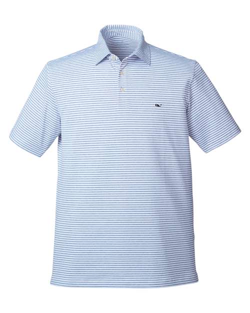 vineyard vines Men's Heathered Winstead Sankaty Polo