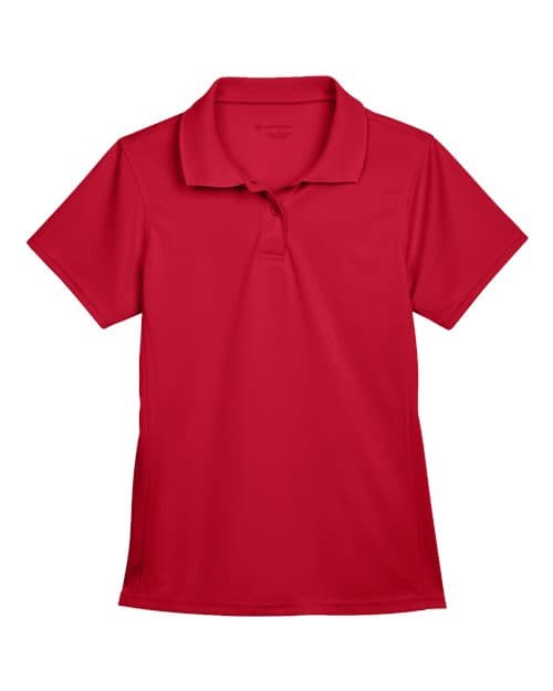 Harriton Women's Polyester Jersey Polo