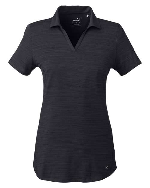 Puma Golf Women's Cloudspun Free V-neck Polo