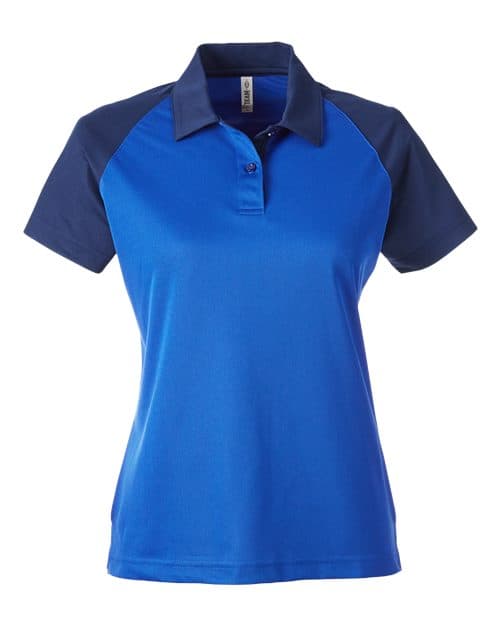 Team 365 Women's Command Snag-Protection Colorblock Polo