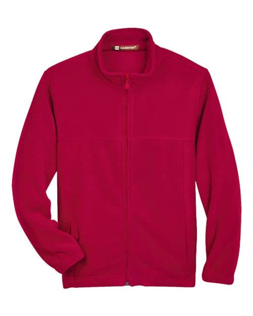 Harriton Youth Full-Zip Fleece