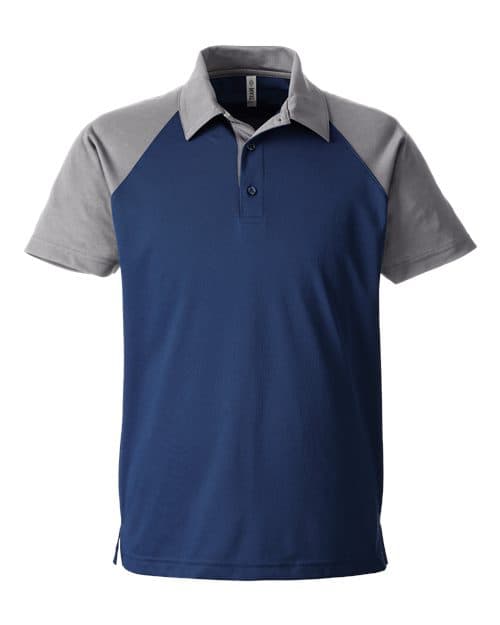Team 365 Men's Command Snag-Protection Colorblock Polo in Sport Dark Navy/ Sport Graphite