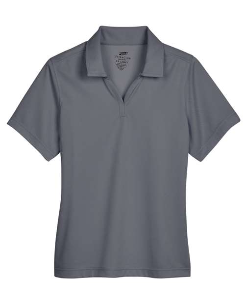 UltraClub Women's Cavalry Twill Performance Polo