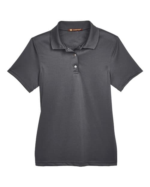 Harriton Women's Advantage Snag Protection Plus IL Snap Placket Polo