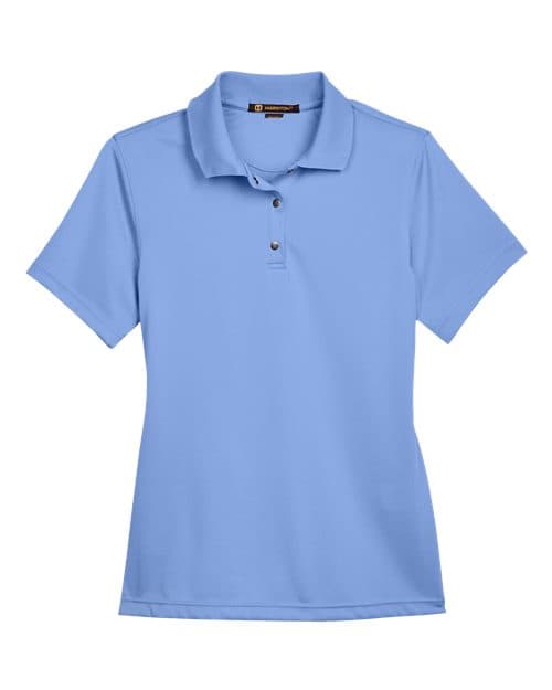 Harriton Women's Advantage Snag Protection Plus IL Snap Placket Polo